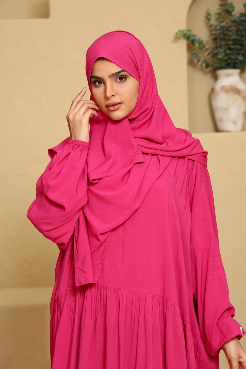 Praying Dress - Fuchsia
