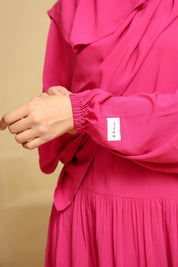 Praying Dress - Fuchsia