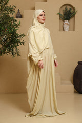 Praying Dress - Olive Yellow