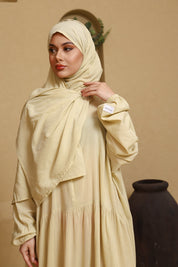 Praying Dress - Olive Yellow