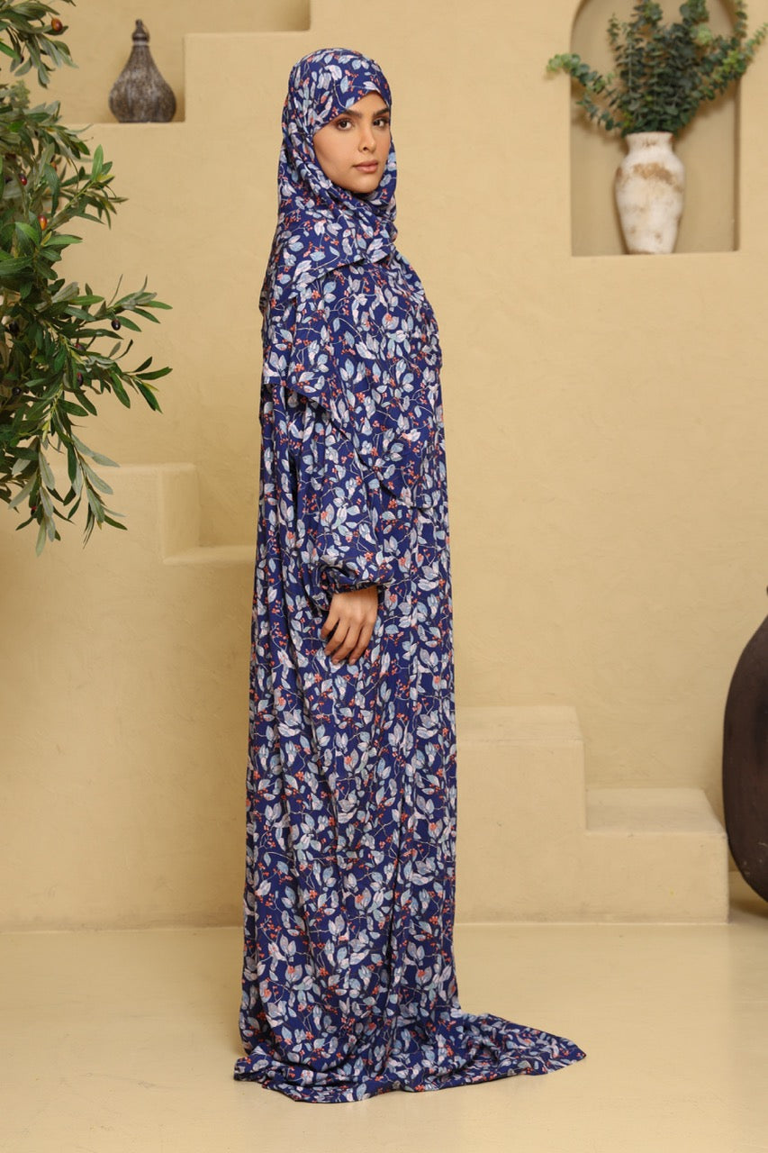 Praying Dress - Blueberry Leaves