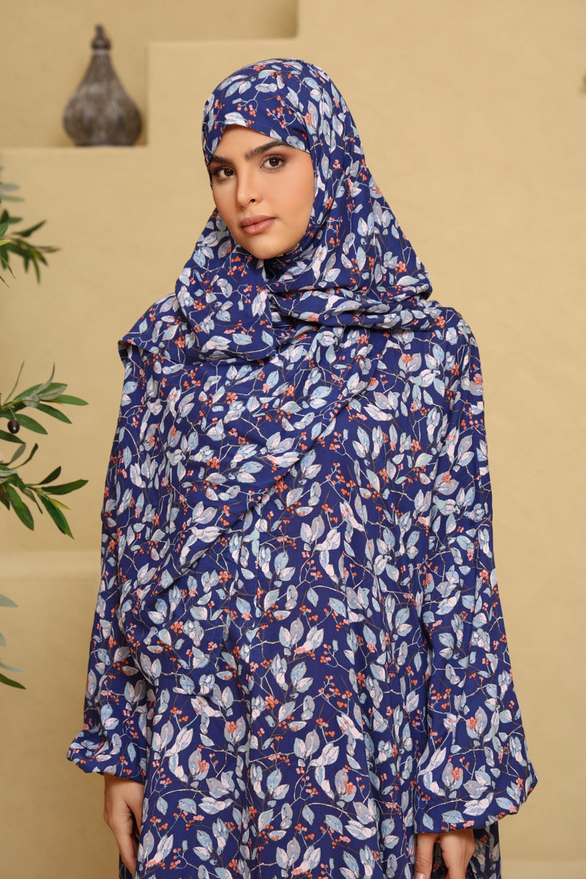 Praying Dress - Blueberry Leaves