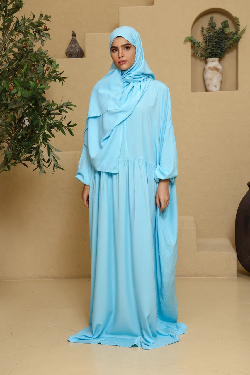 Praying Dress - Ocean Blue