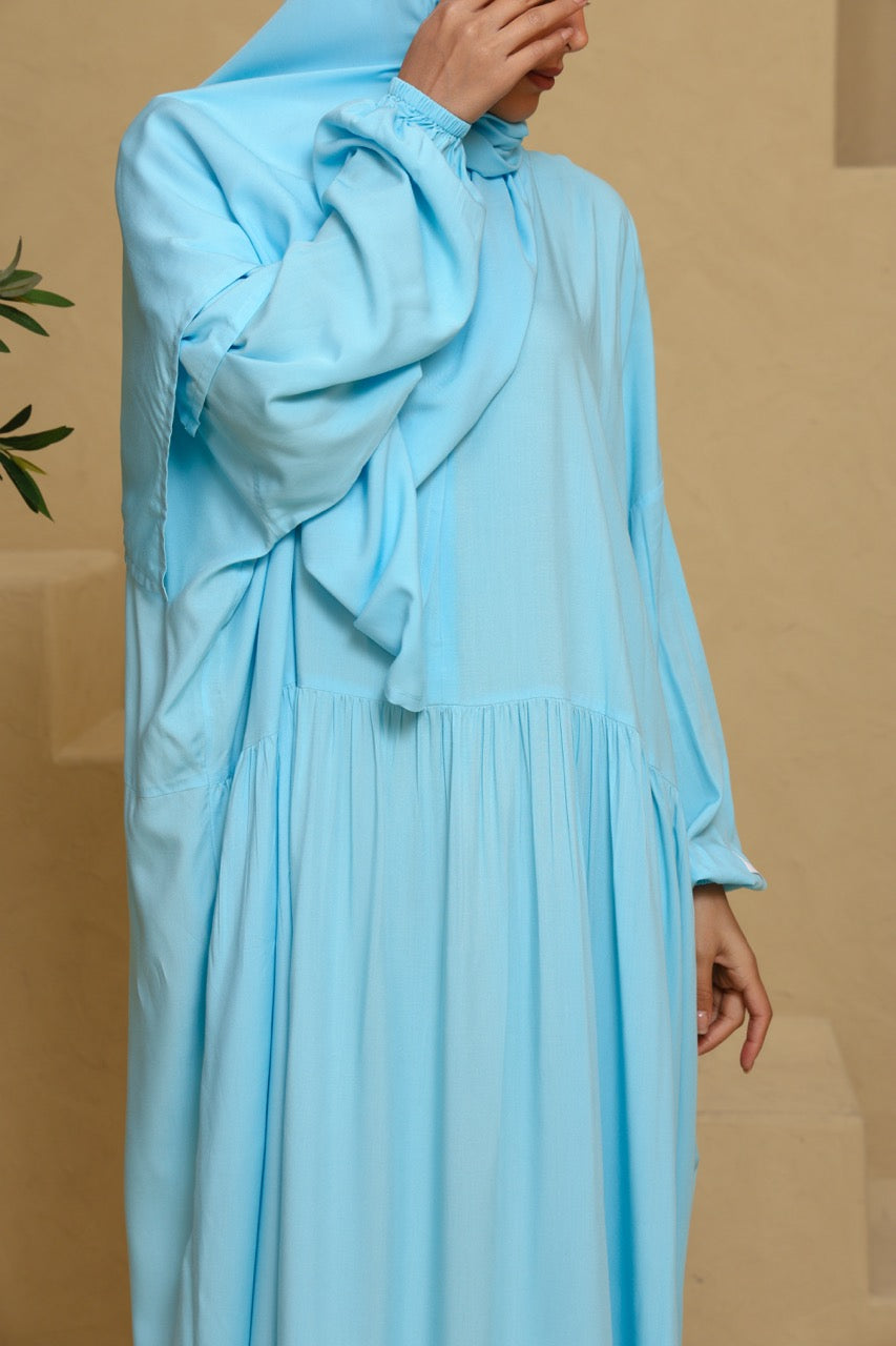 Praying Dress - Ocean Blue