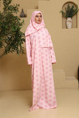 Praying Dress - Pink Trees