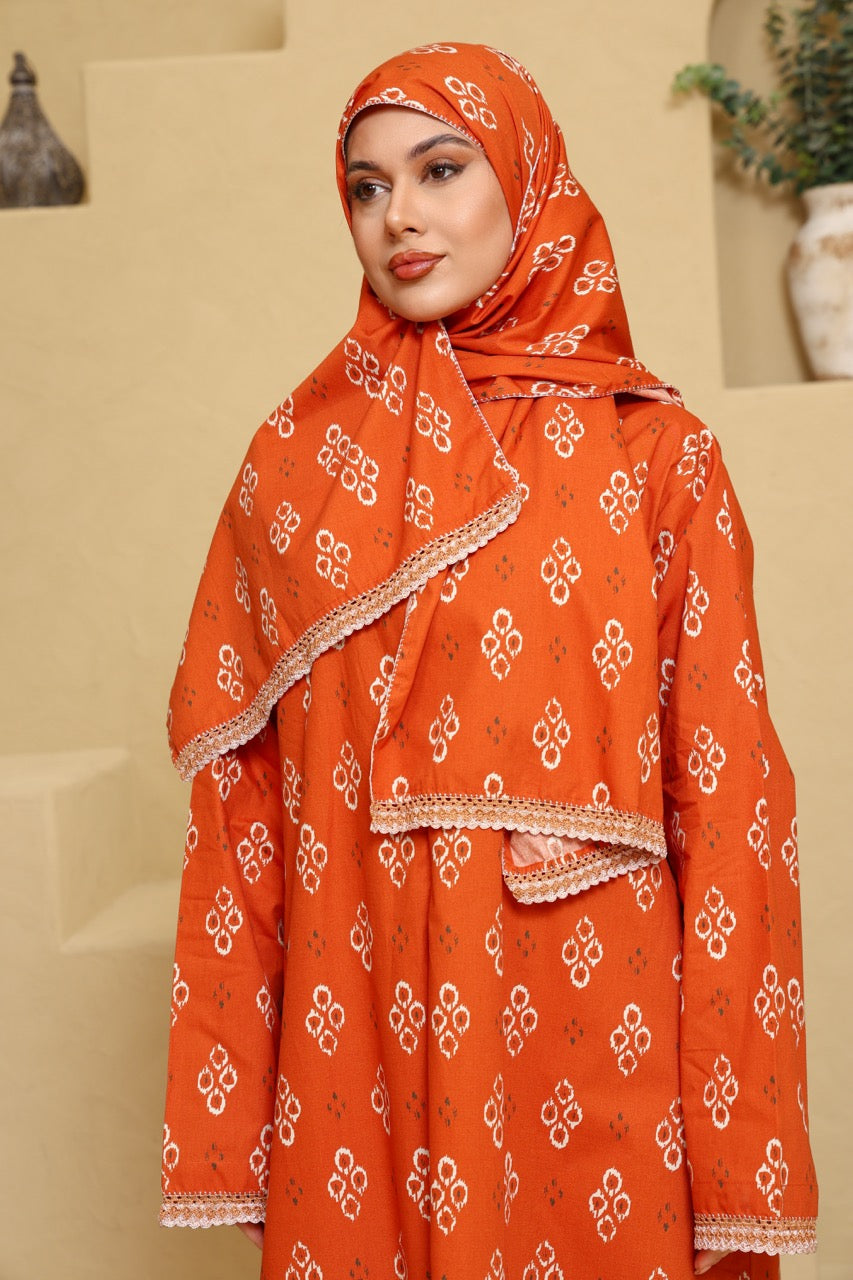 Praying Dress - Geometric Diamond