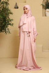 Prayer Dress - Pink Dangling Flowers