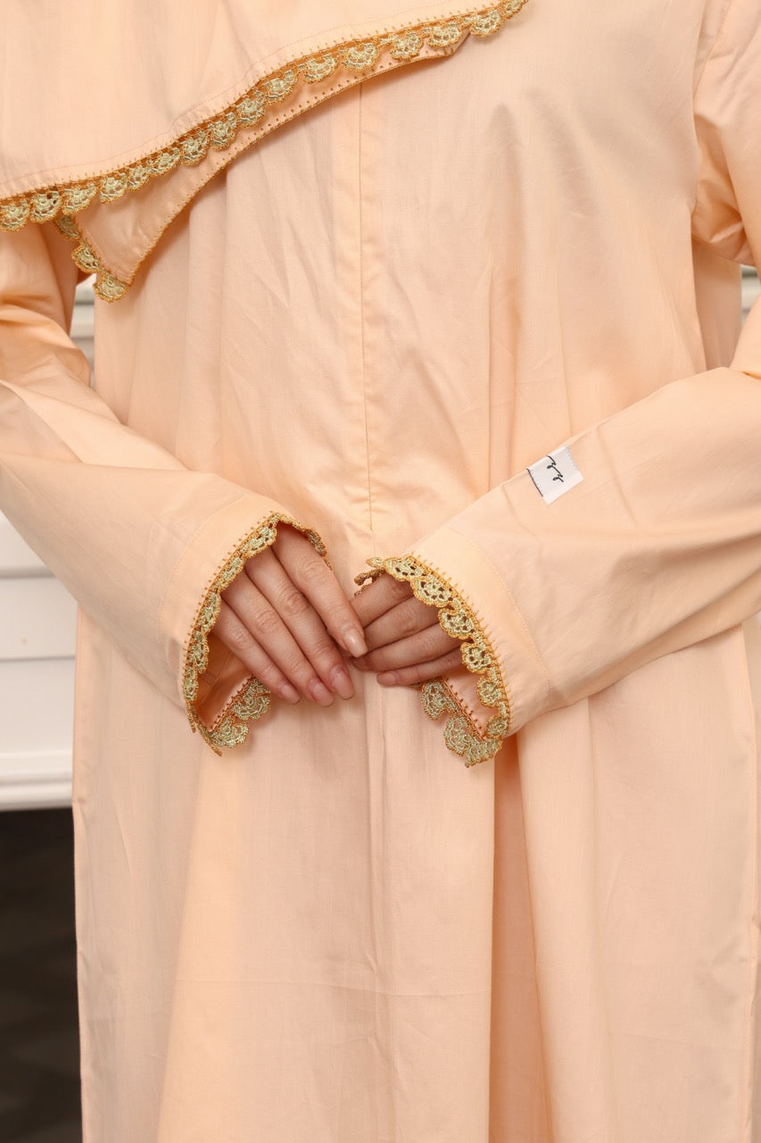 Praying Dress - Salmon