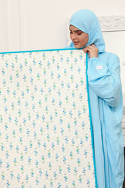 Prayer Mat - Blue Petals
