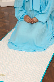 Prayer Mat - Blue Petals