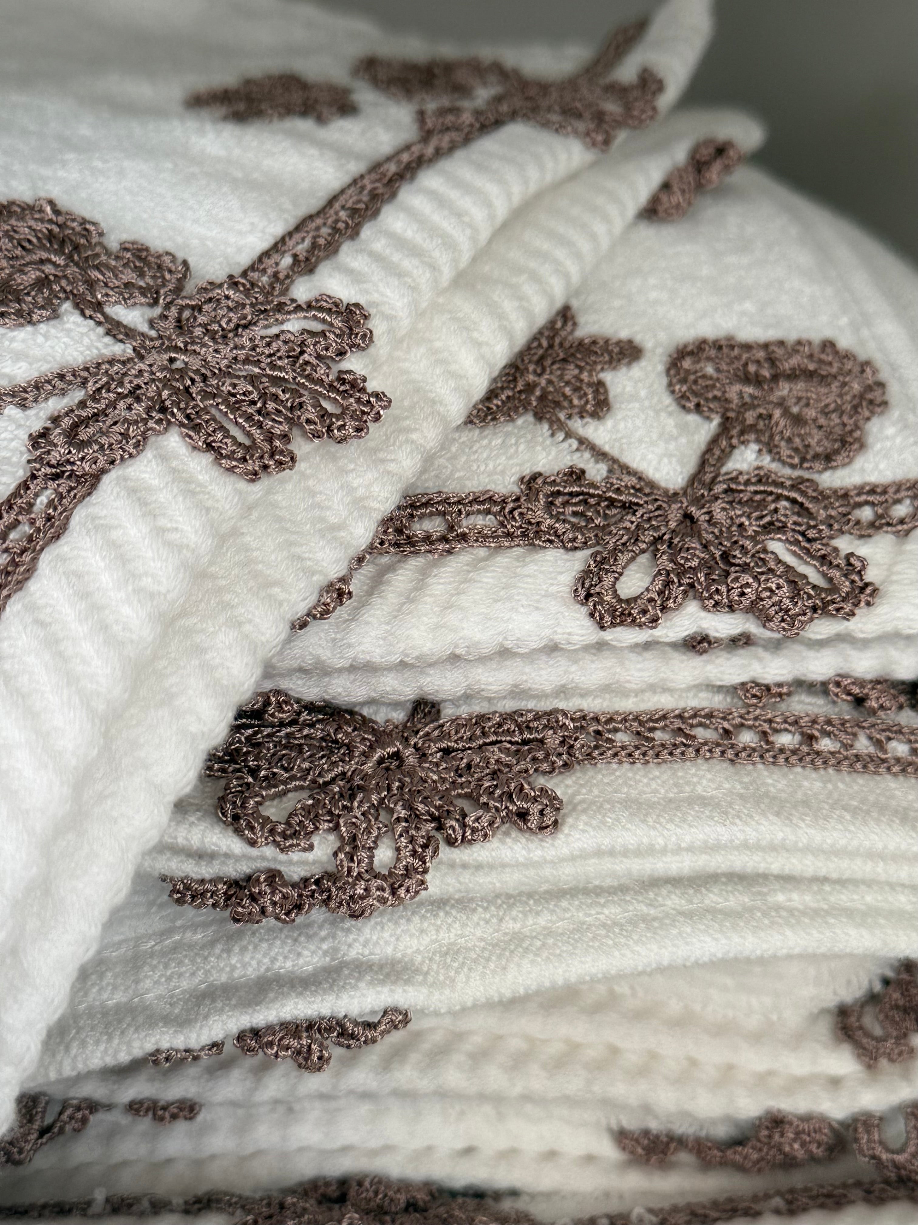 Towel Set - Flower Ribbons