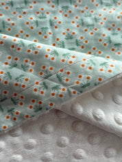 Mint Meadow Baby Set - Blanket, Doshak, Baby Jalabiya & Swaddle