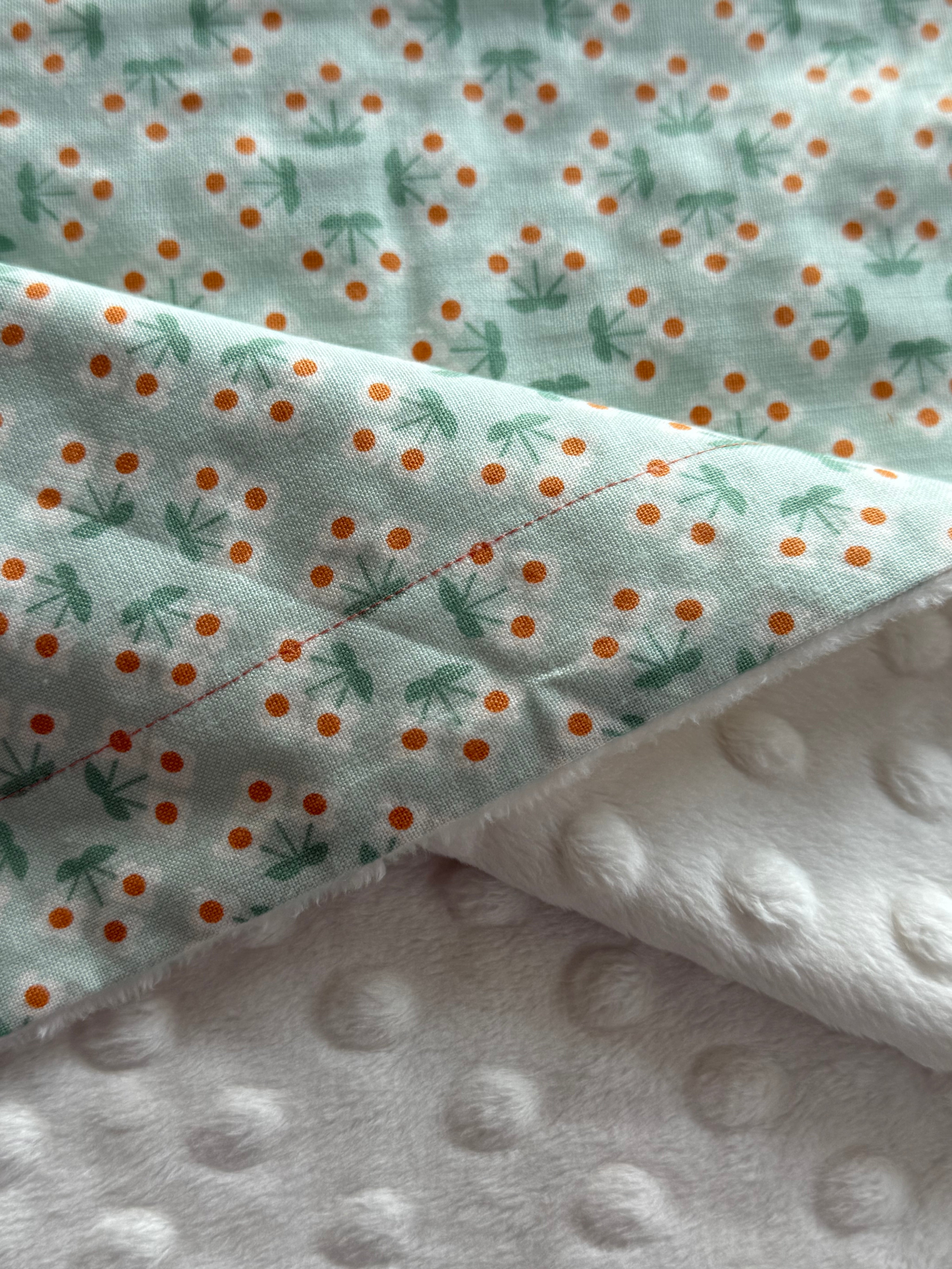 Mint Meadow Baby Set - Blanket, Doshak, Baby Jalabiya & Swaddle