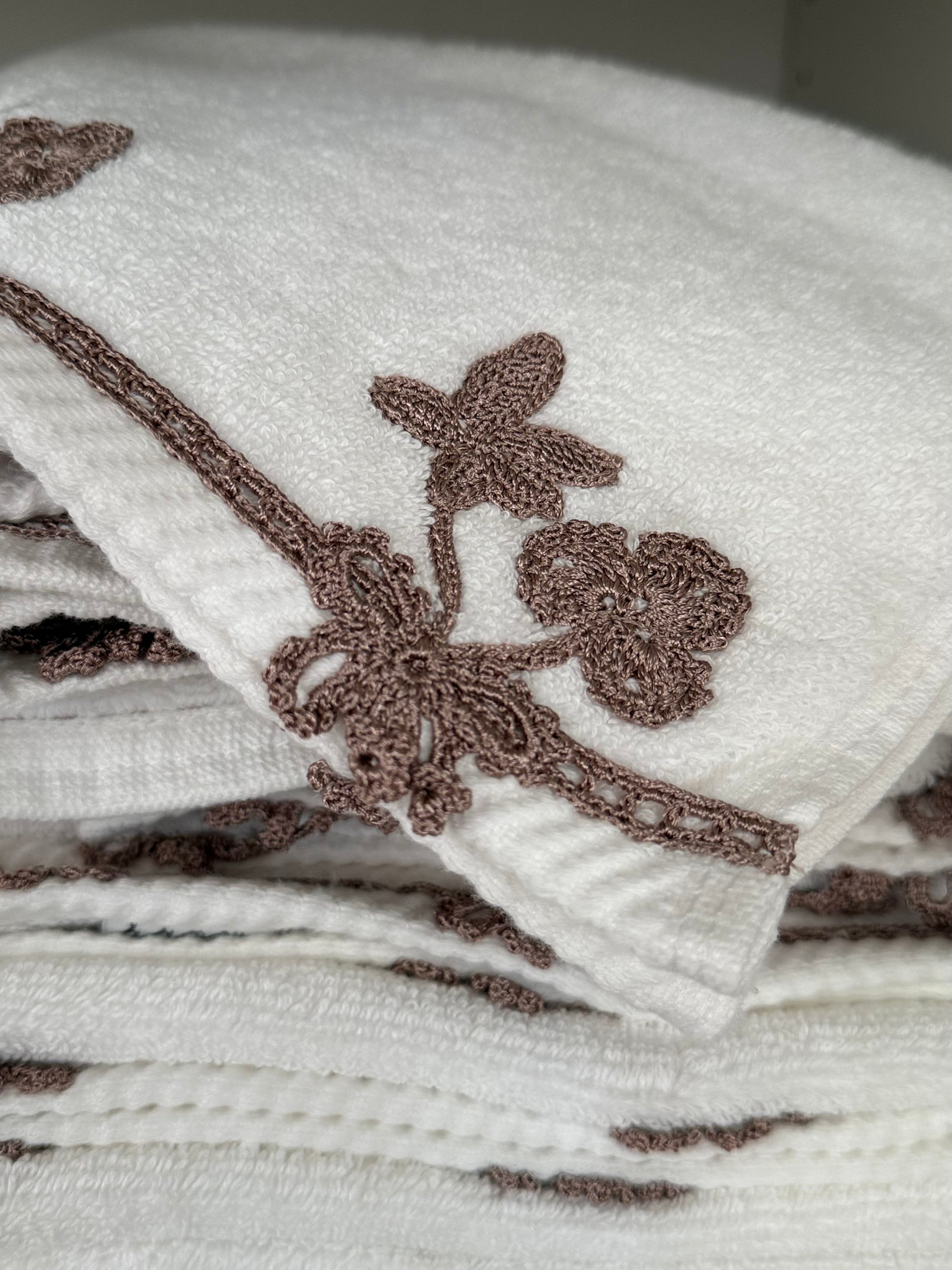 Towel Set - Flower Ribbons