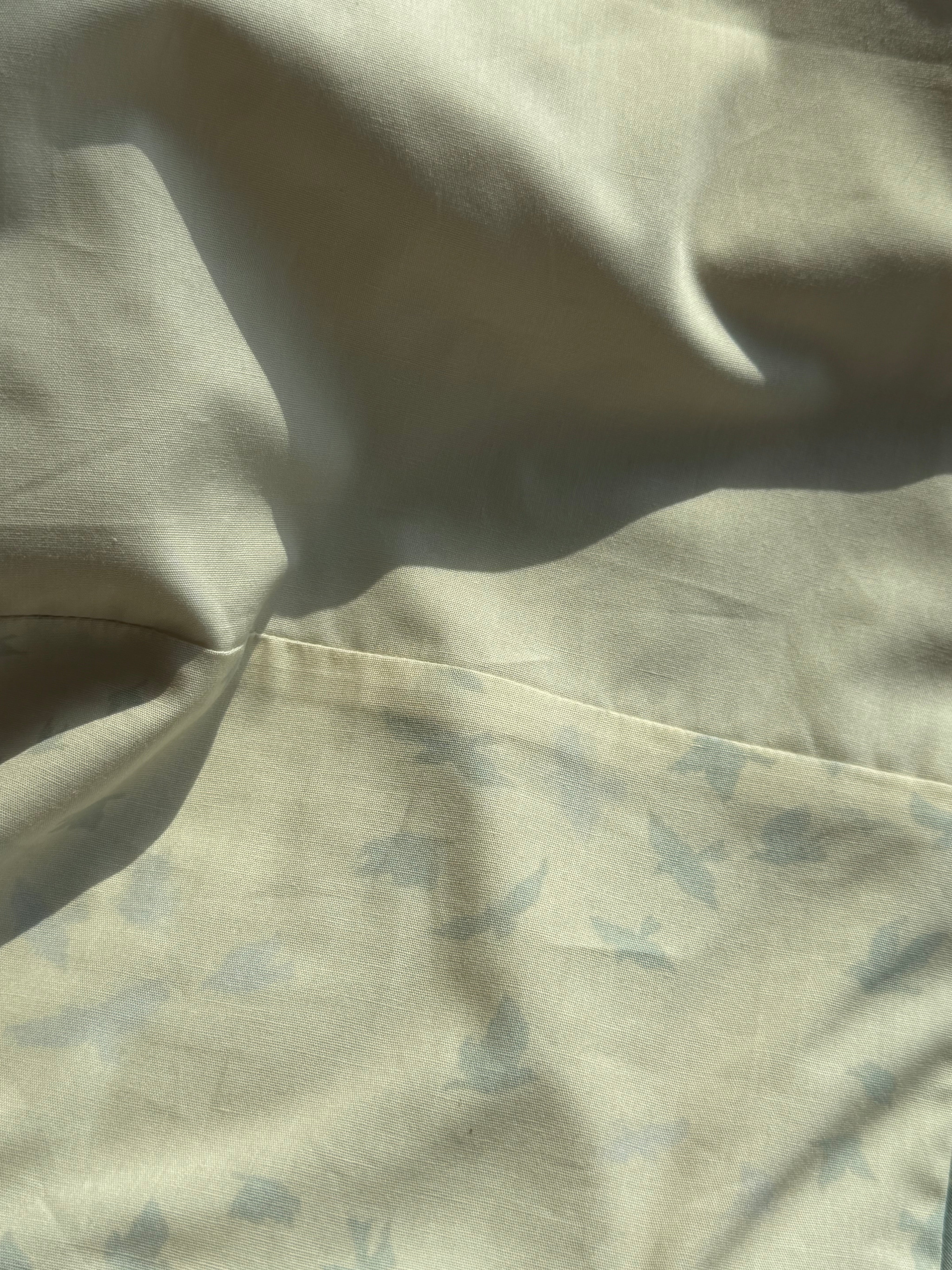 Green Birds Baby Set - Blanket, Doshak, Baby Jalabiya & Swaddle