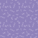 Print - Friends & Crayon Stripes Print 6 - 0.5yd