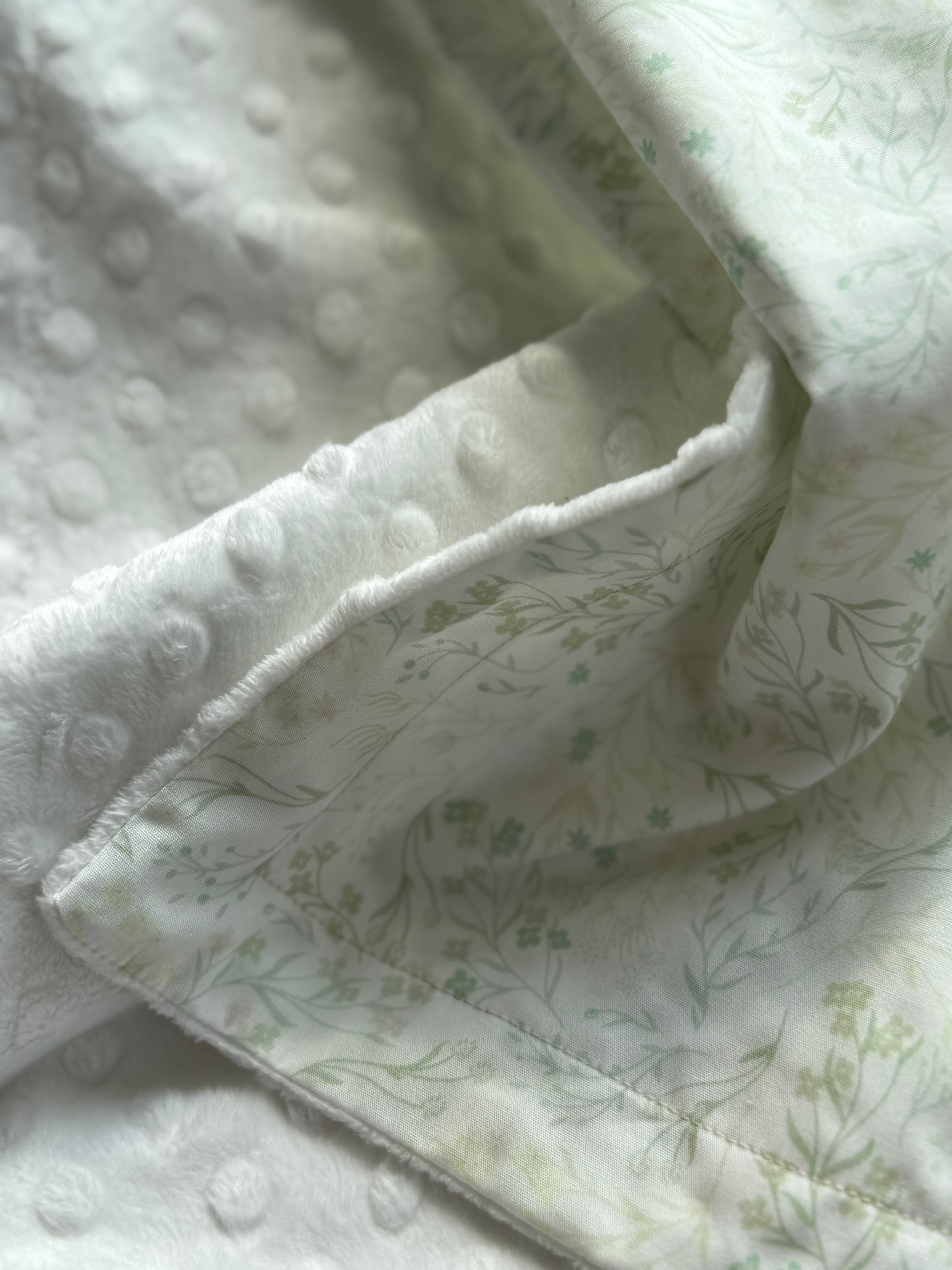 Greenery Baby Set - Blanket, Doshak, Baby Jalabiya & Swaddle