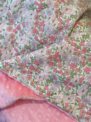Lap Size - Liberty Poppy & Daisy Blanket
