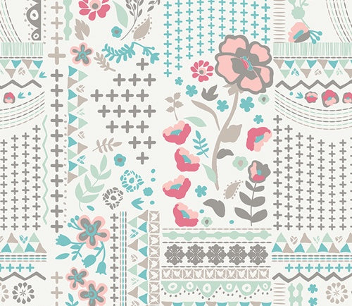 Print - Wonderlust Field - 0.5yd
