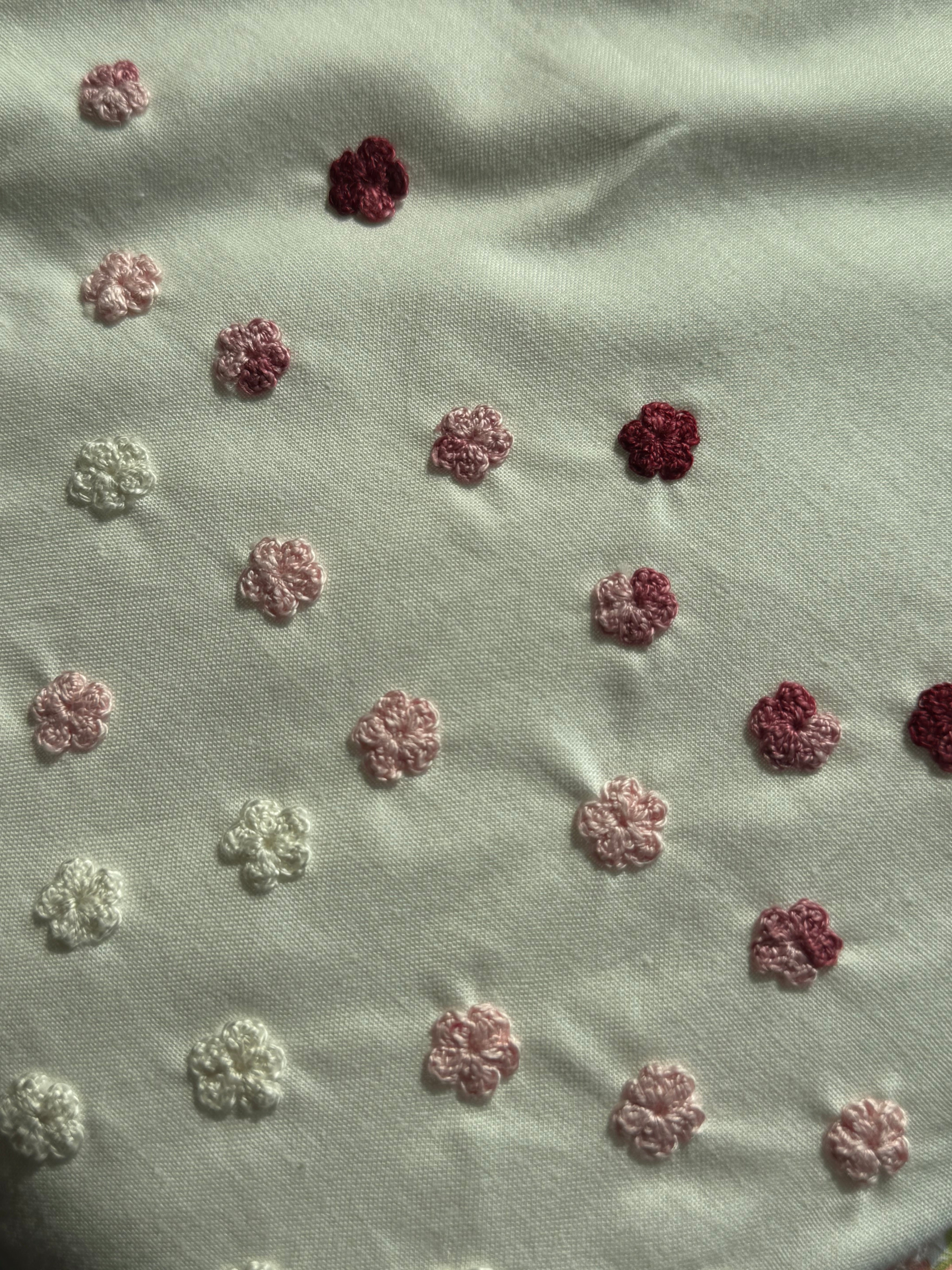 Crochets In Purples Baby Set - Blanket & Doshak