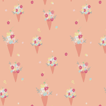 Print - Blooming Ice Cream - 0.5yd