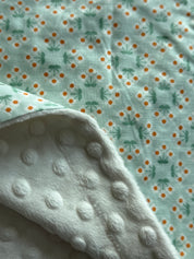 Mint Meadow Baby Set - Blanket, Doshak, Baby Jalabiya & Swaddle
