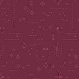 Print - Decostitch Element Borgogna - 0.5yd