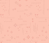 Print - Decostitch Element Peach Whisper - 0.5yd