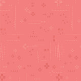 Print - Decostitch Element Coral Rose - 0.5yd