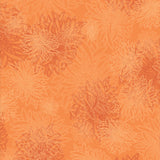 Print - Floral Element Tangerine - 0.5yd