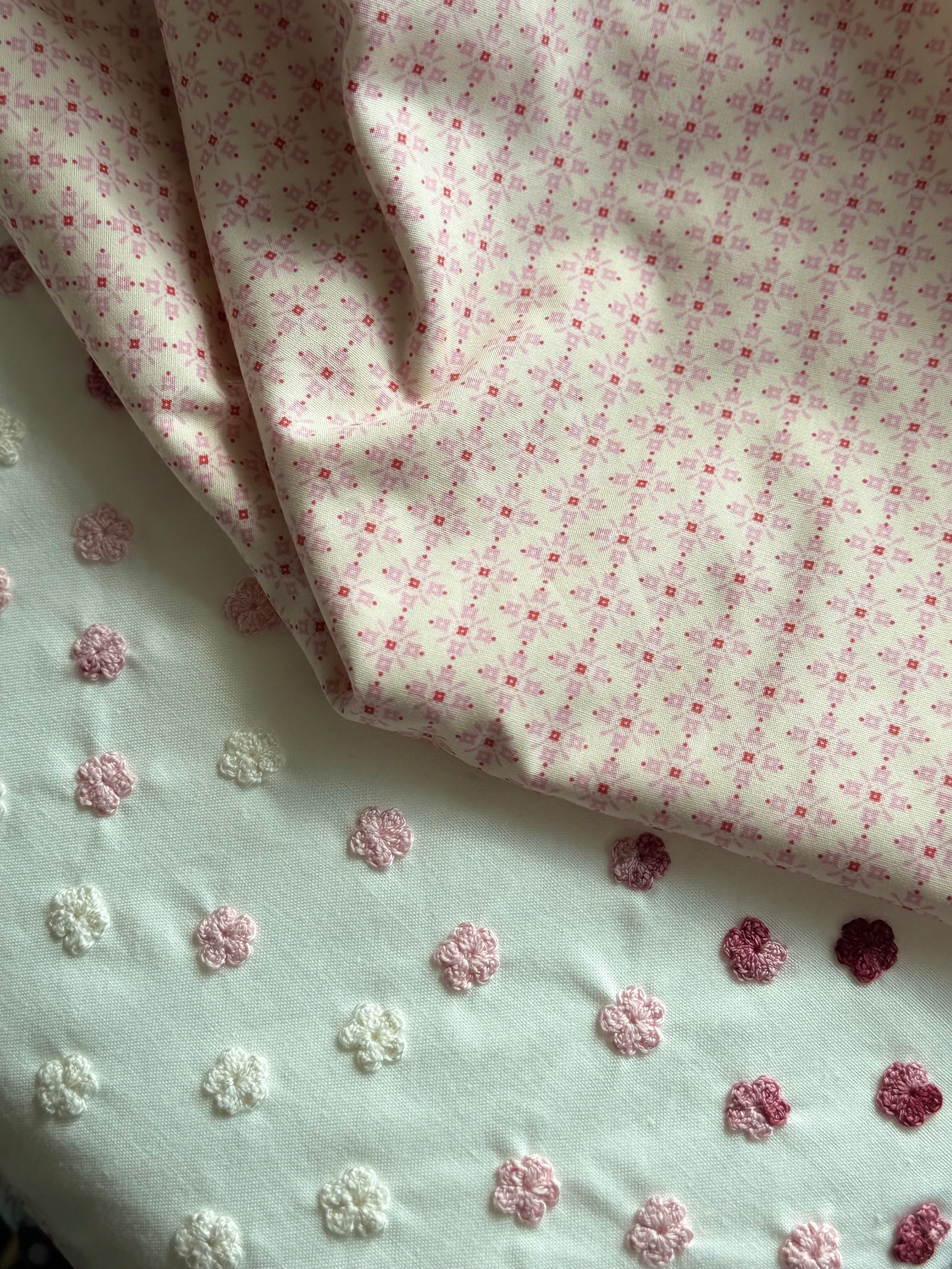 Crochets In Purples Baby Set - Blanket & Doshak