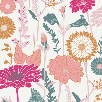 Print - Flower Field Bachelorette - 0.5yd