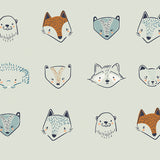 Print - Furries Forester - 0.5yd