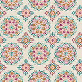 Print - Mandala Drops Marrakesh - 0.5yd