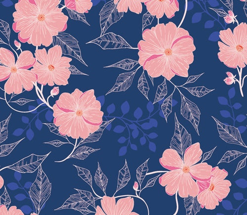 Print - Midnight Garden - 0.5yd