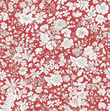 Liberty Lasenby Cotton - Emily Belle Crimson - 0.5m