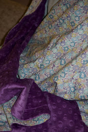 Lap Size Blanket - Liberty Purple Michelle