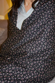 Lap Size Blanket - Liberty Valeria Mia Black