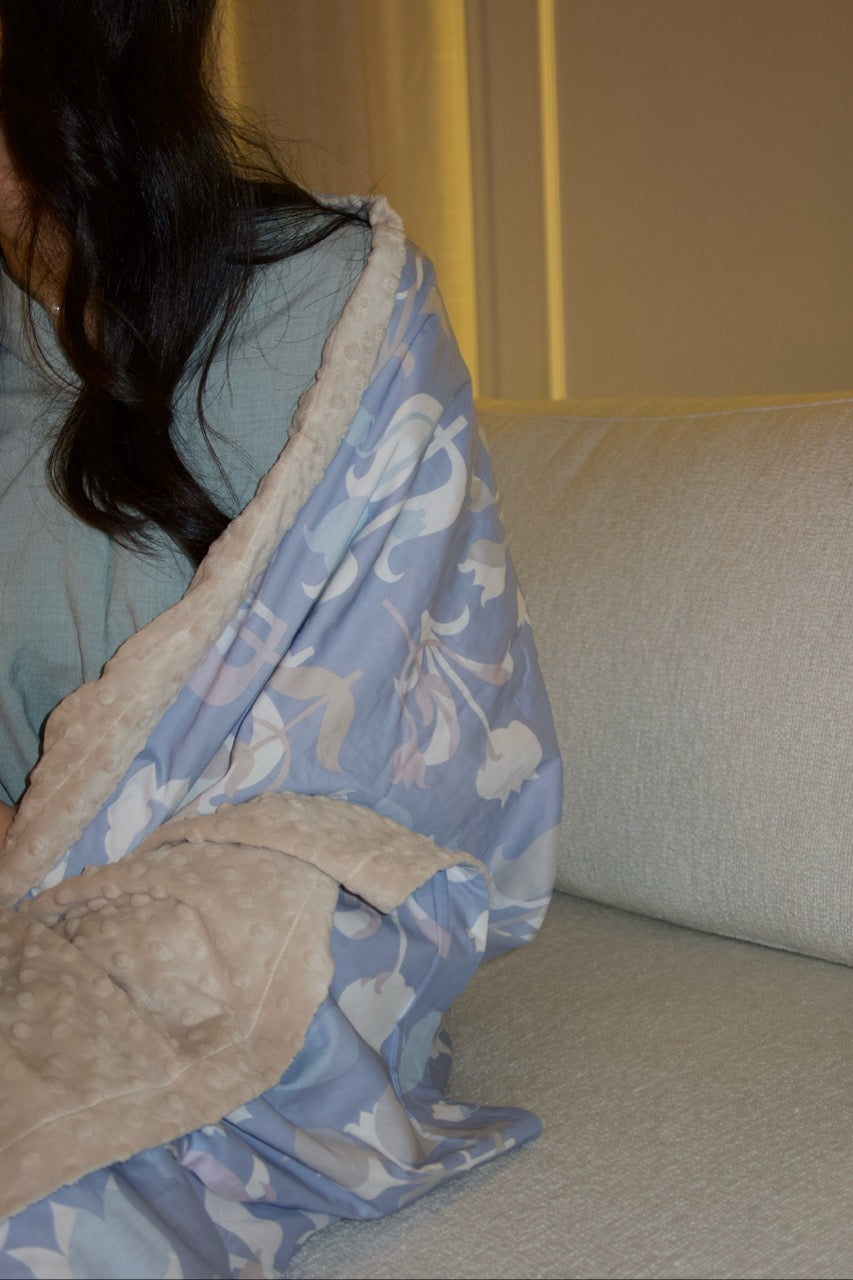 Lap Size Blanket - Liberty Frieze