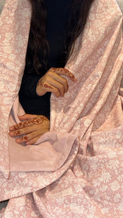 Lap Size Blanket - Liberty Emily Belle Powder Pink