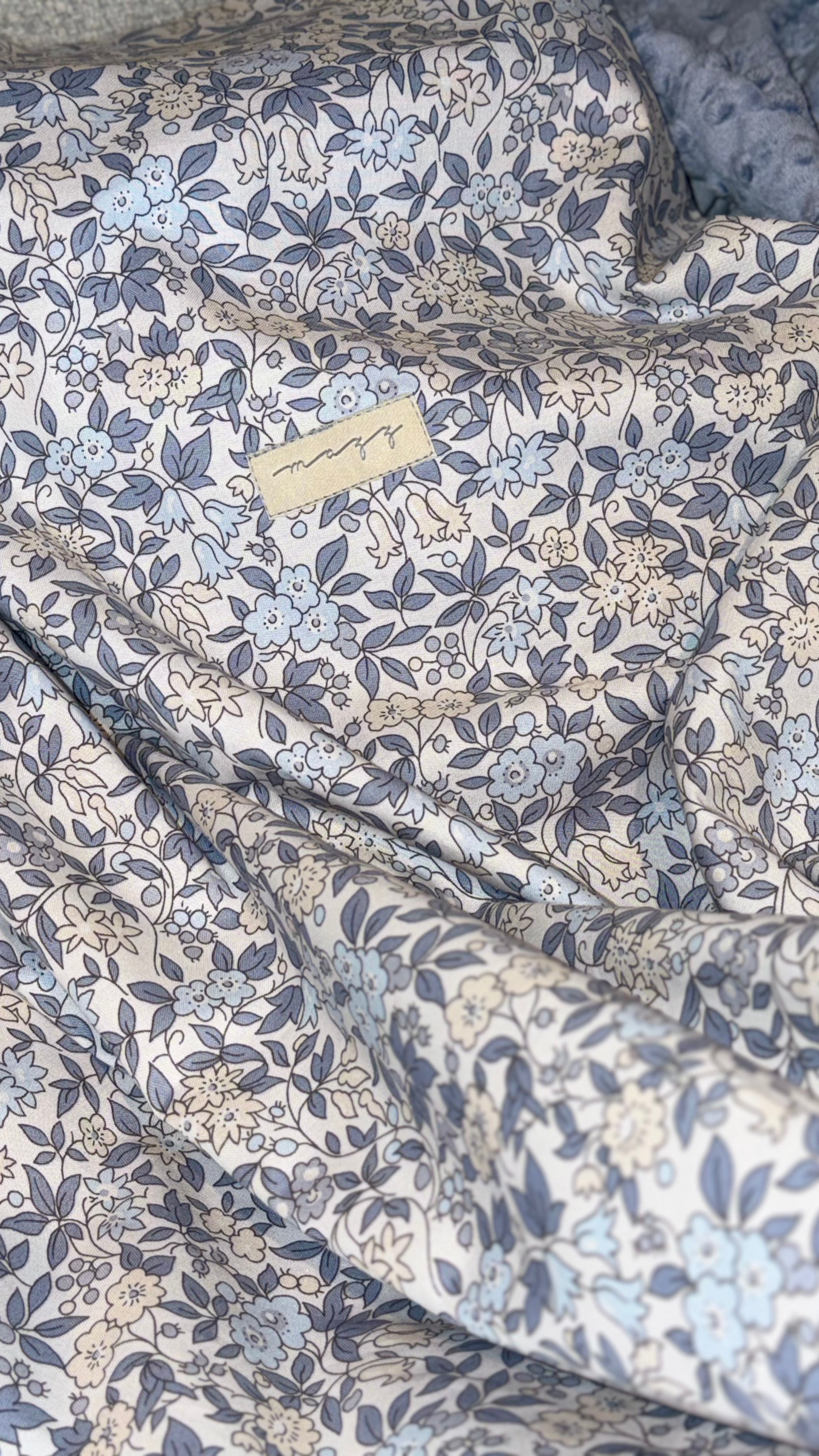 Lap Size Blanket - Liberty Trailing Blossom B