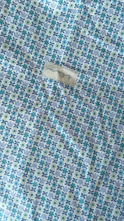 Lap Size Blanket - Liberty Palace Gardens Blue