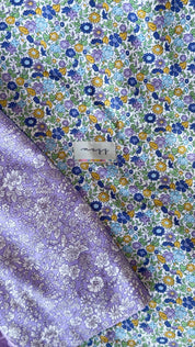 Lap Size Blanket - Liberty Emily Annabelle X Emily Belle Mauve