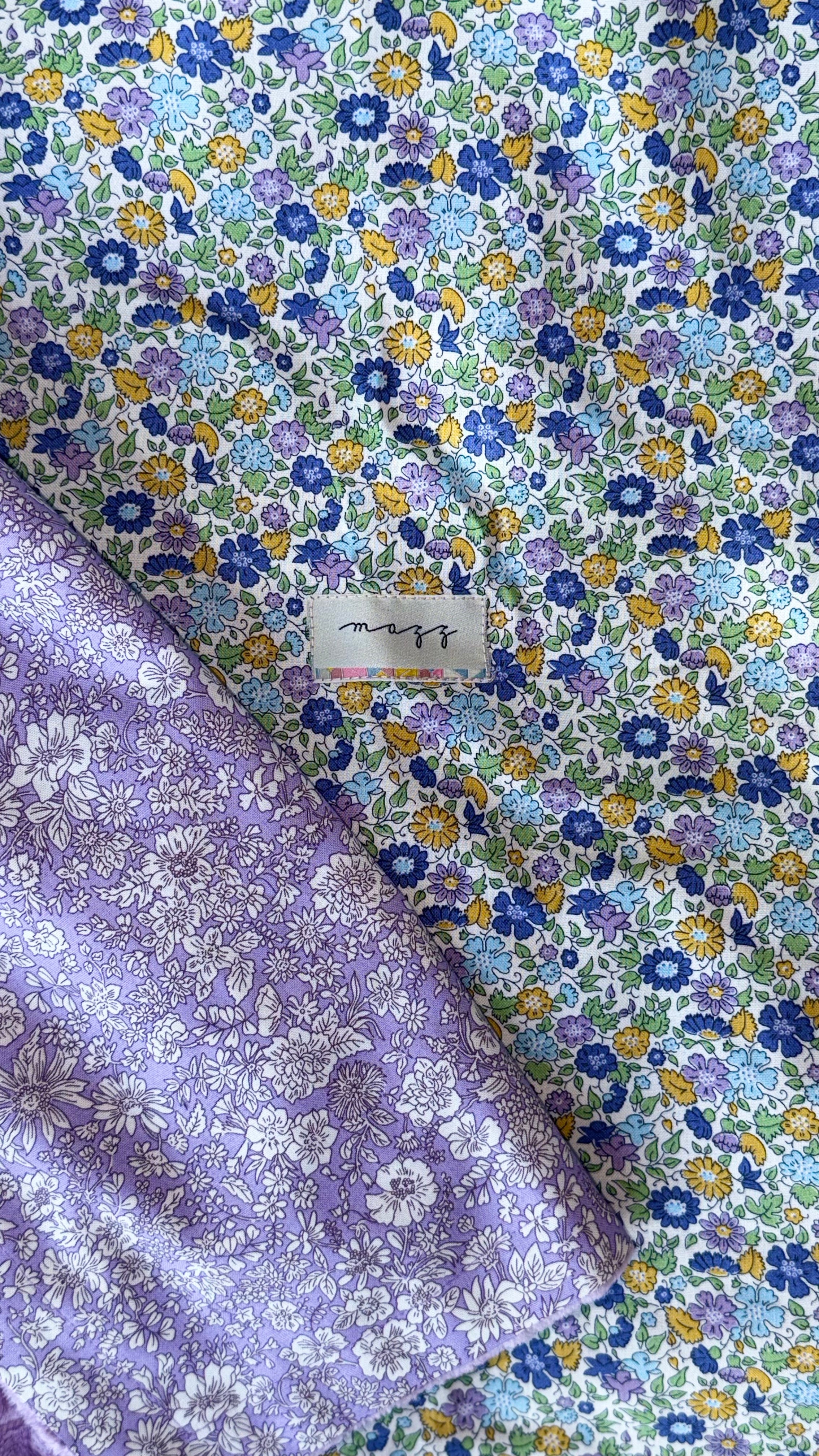 Lap Size Blanket - Liberty Emily Annabelle X Emily Belle Mauve