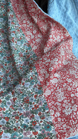 Lap Size Blanket - Liberty Emily Annabelle X Emily Belle Paprika