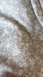 Lap Size Blanket - Liberty Emily Annabelle Parchment