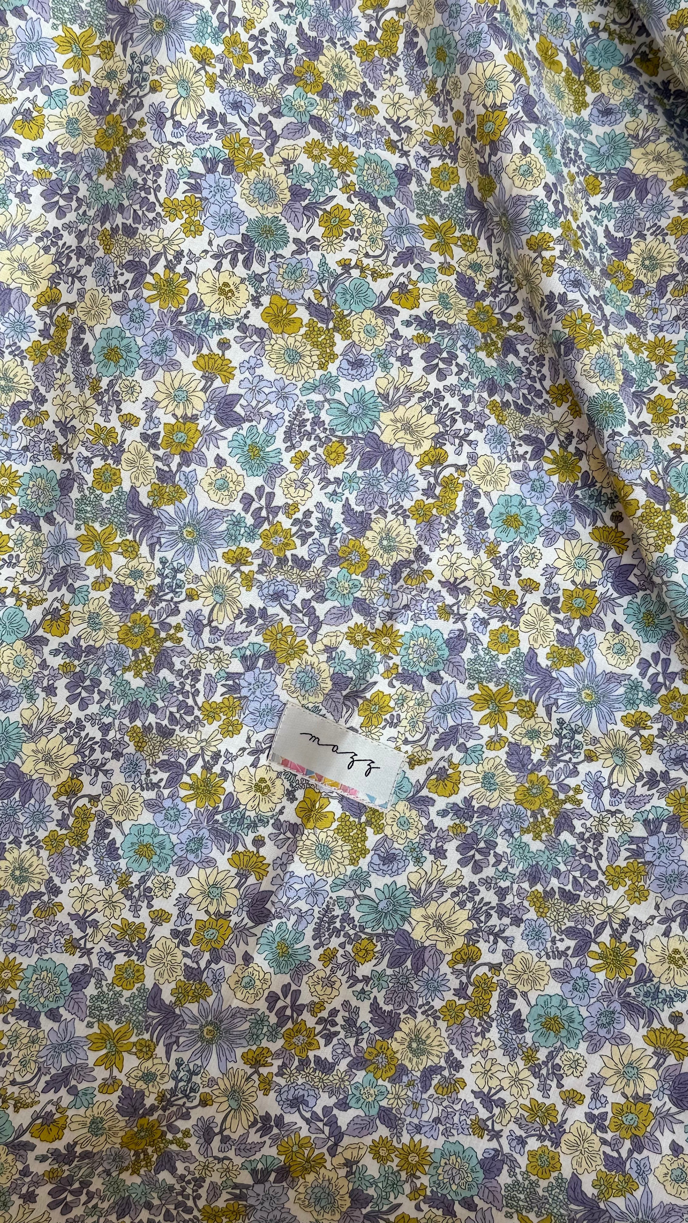 Lap Size Blanket - Liberty Emily Annabelle X Emily Belle Mauve
