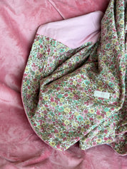Lap Size Blanket - Liberty Emily Annabelle Pink