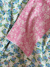Lap Size Blanket - Liberty Postcards From Paradise X Emily Belle Pink
