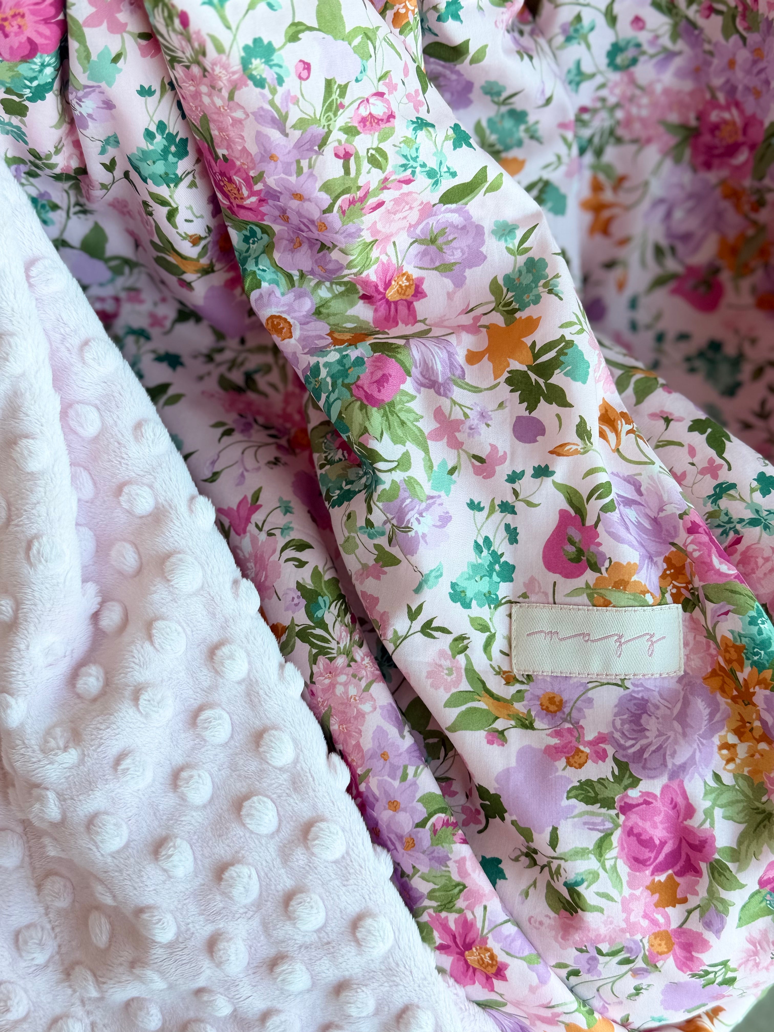 Lap Size Blanket - Liberty x Bridgerton Bouquet Parade